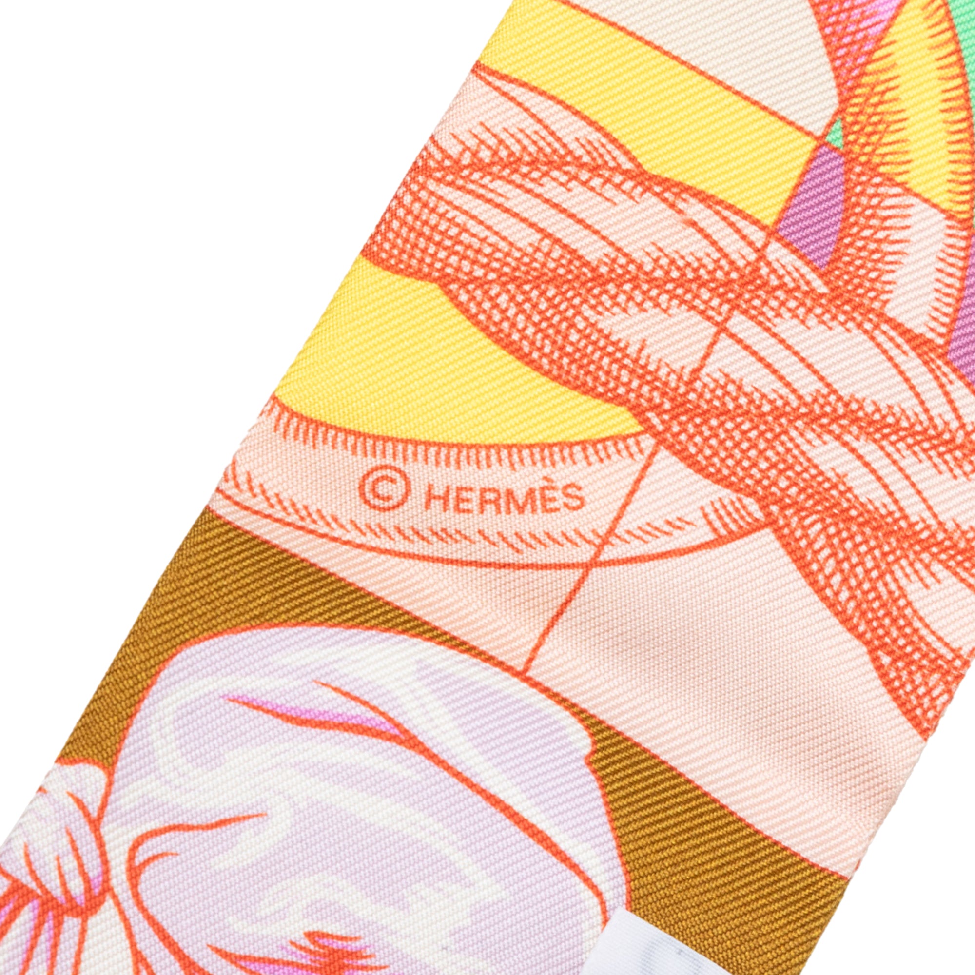 Cavalleria d Etriers Silk Twilly Scarf - Image 3
