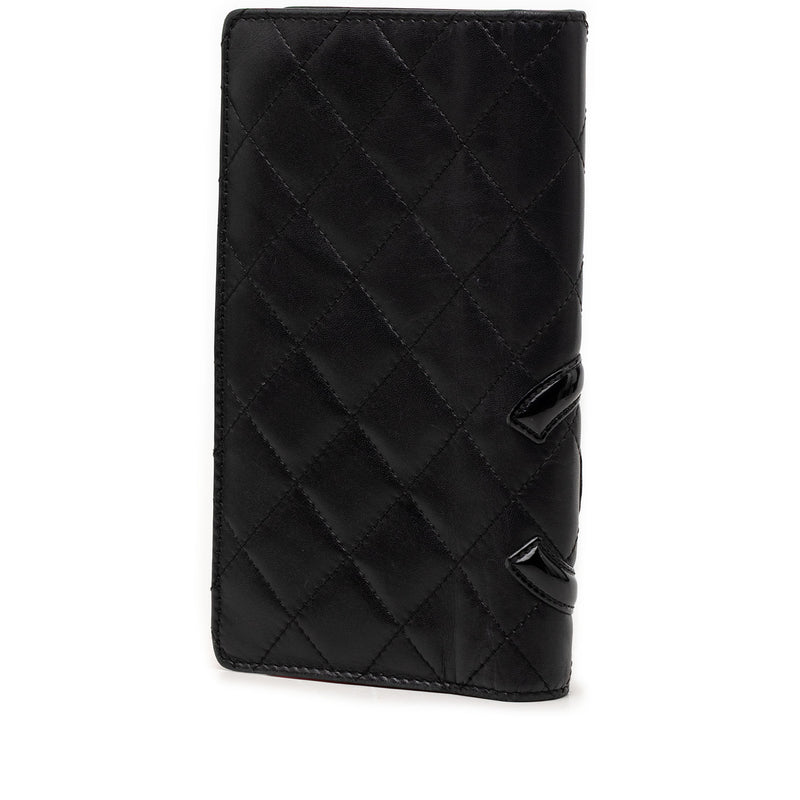 Quilted Lambskin Cambon Ligne Bifold Wallet - Image 2