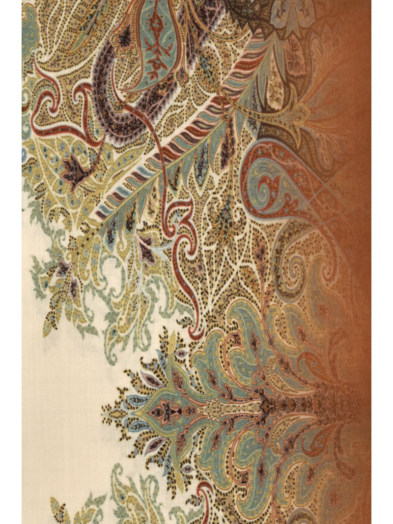 Etro Orfeo Scarf — Orange Modal Scarfs