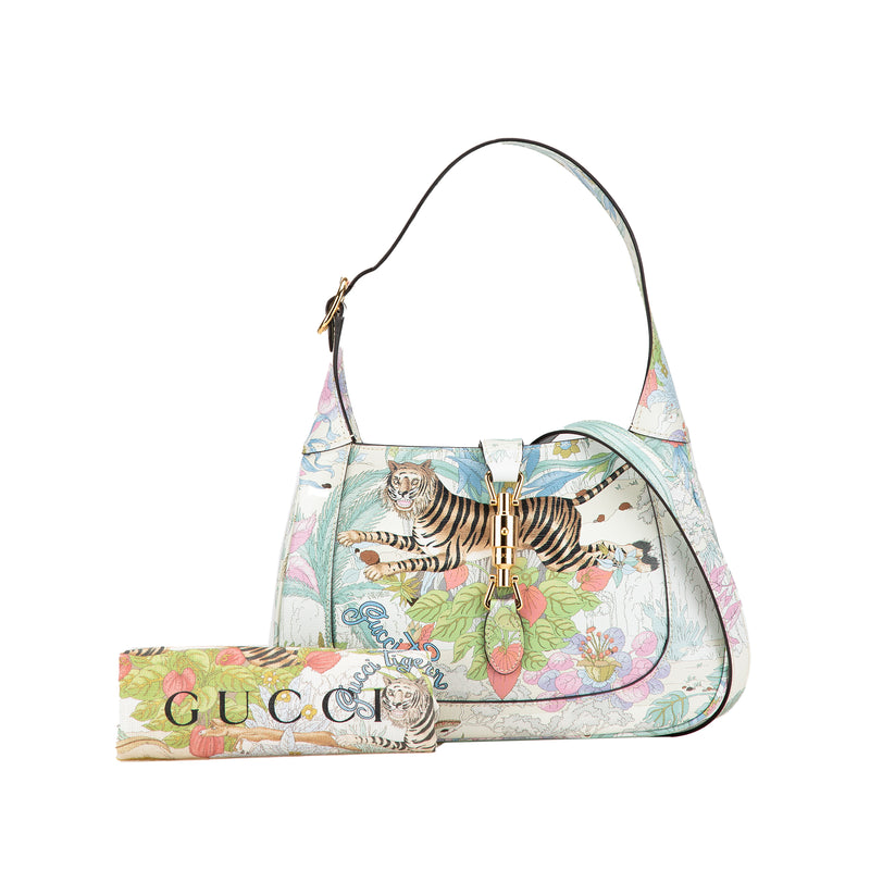 Yuko Higuchi Small Calfskin  Floral Print Jackie 1961 - Image 13