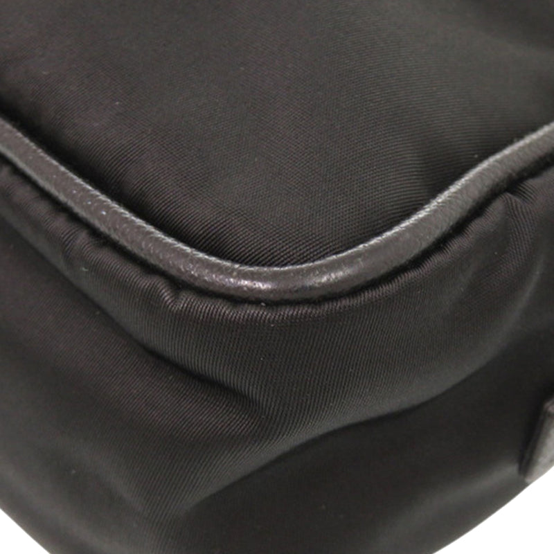 Saffiano Trimmed Tessuto Clutch - Image 12