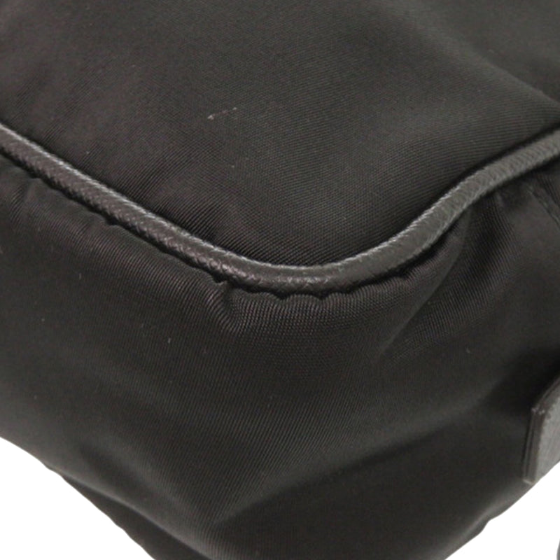 Saffiano Trimmed Tessuto Clutch - Image 14