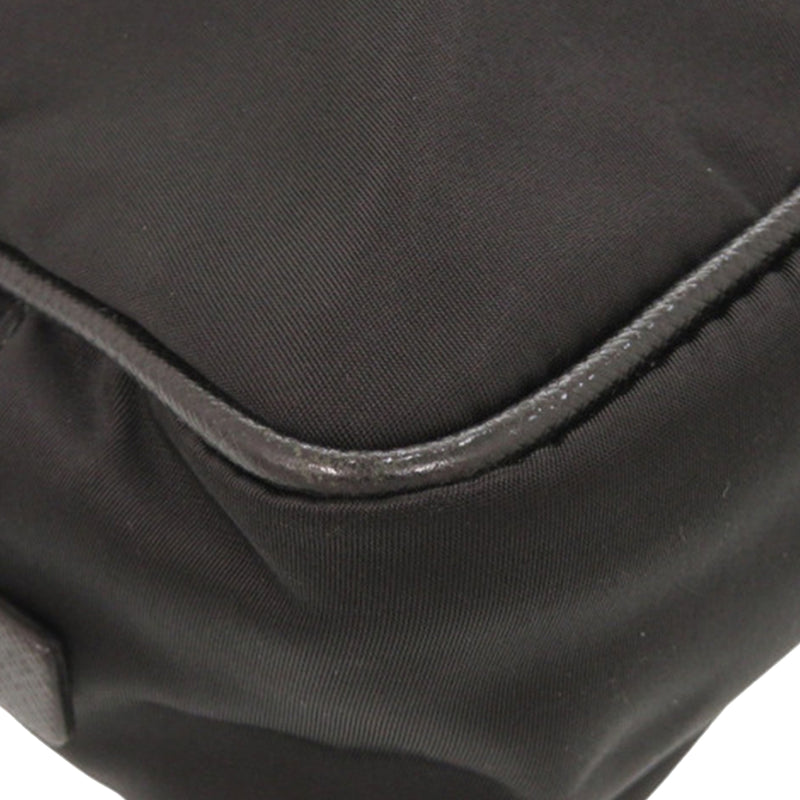 Saffiano Trimmed Tessuto Clutch - Image 15