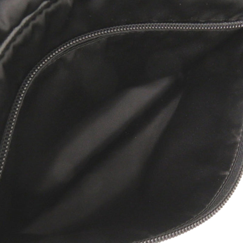 Saffiano Trimmed Tessuto Clutch - Image 6