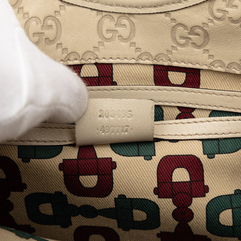 Guccissima Jackie Joy Bardot Shoulder Bag - Image 6