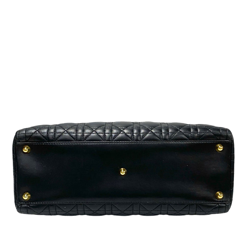 Large Lambskin Cannage Lady Dior - Image 3