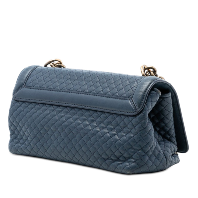 Quilted Leather Olimpia Knot Shoulder Bag - Image 2