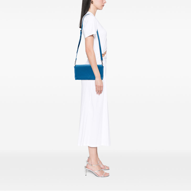 Nappa Intrecciato Flap Crossbody - Image 7