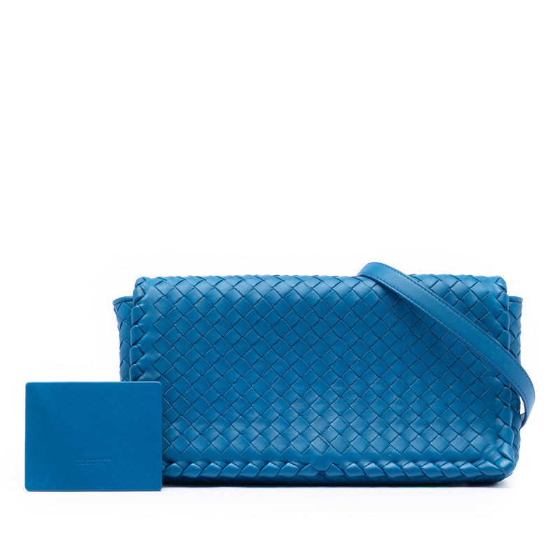 Nappa Intrecciato Flap Crossbody - Image 8