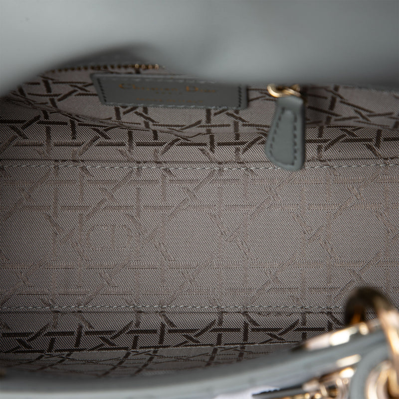Small Lambskin Cannage My ABCDior Lady Dior - Image 4
