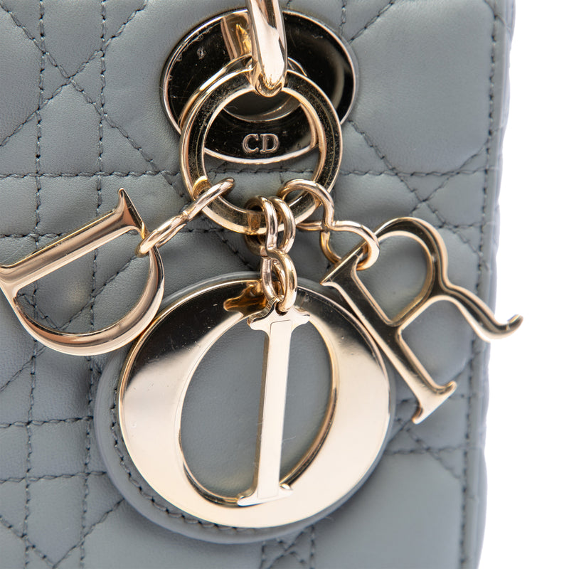 Small Lambskin Cannage My ABCDior Lady Dior - Image 5