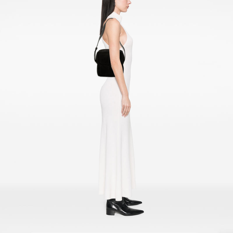 Suede Anagram Shoulder Bag - Image 6