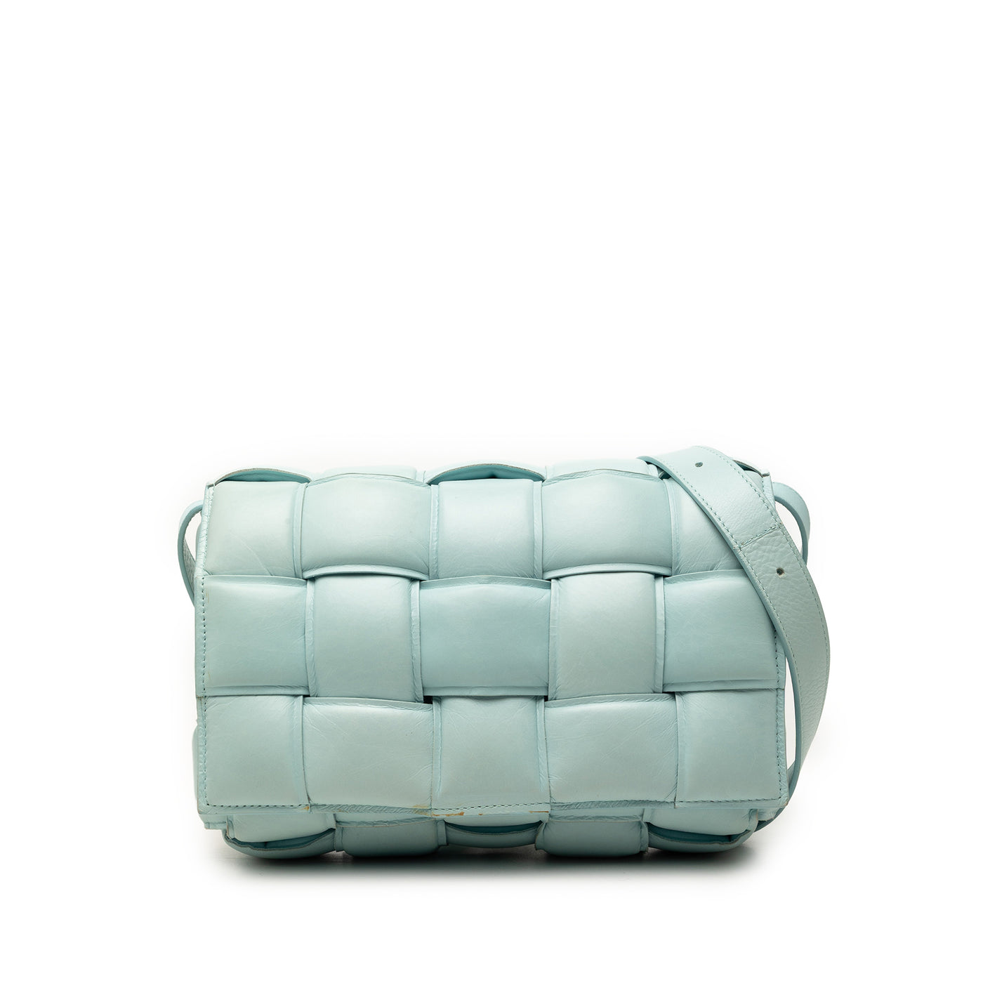 Nappa Intrecciato Padded Cassette Crossbody - Image 1
