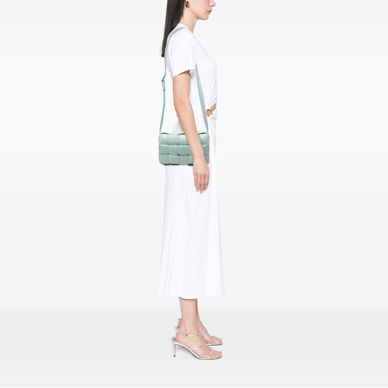Nappa Intrecciato Padded Cassette Crossbody - Image 9