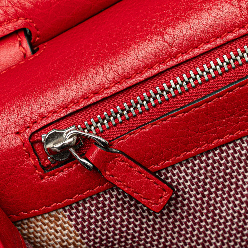 Medium Leather Bamboo Daily Crossbody - Image 6