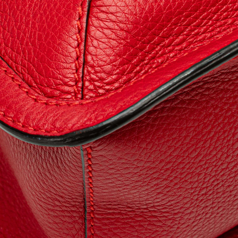 Medium Leather Bamboo Daily Crossbody - Image 8