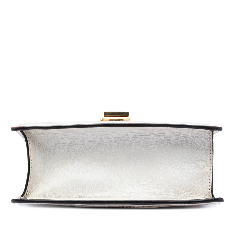 Mini Calfskin Web Star Print Sylvie Satchel - Image 3