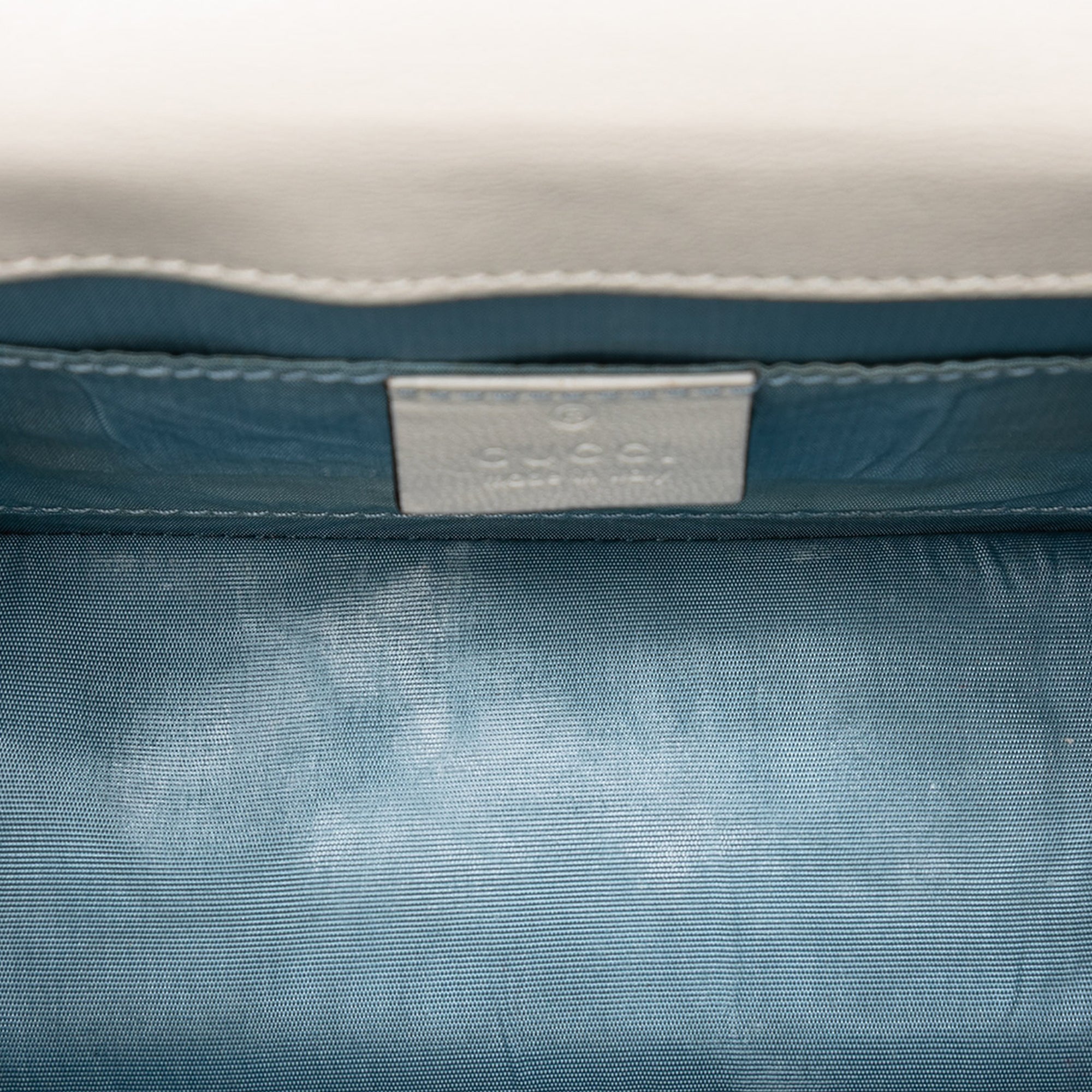 Mini Calfskin Web Star Print Sylvie Satchel - Image 4
