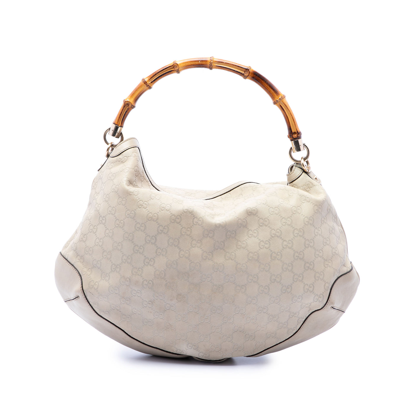 Guccissima Peggy Bamboo Satchel - Image 1