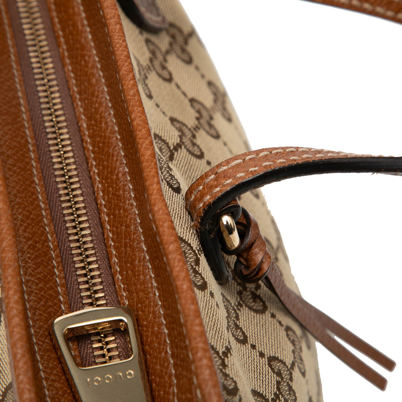 Small GG Canvas Bree Satchel - Image 7