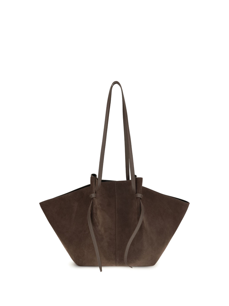 Yuzefi Mochi Shoulder Bag — Brown Calf Leather