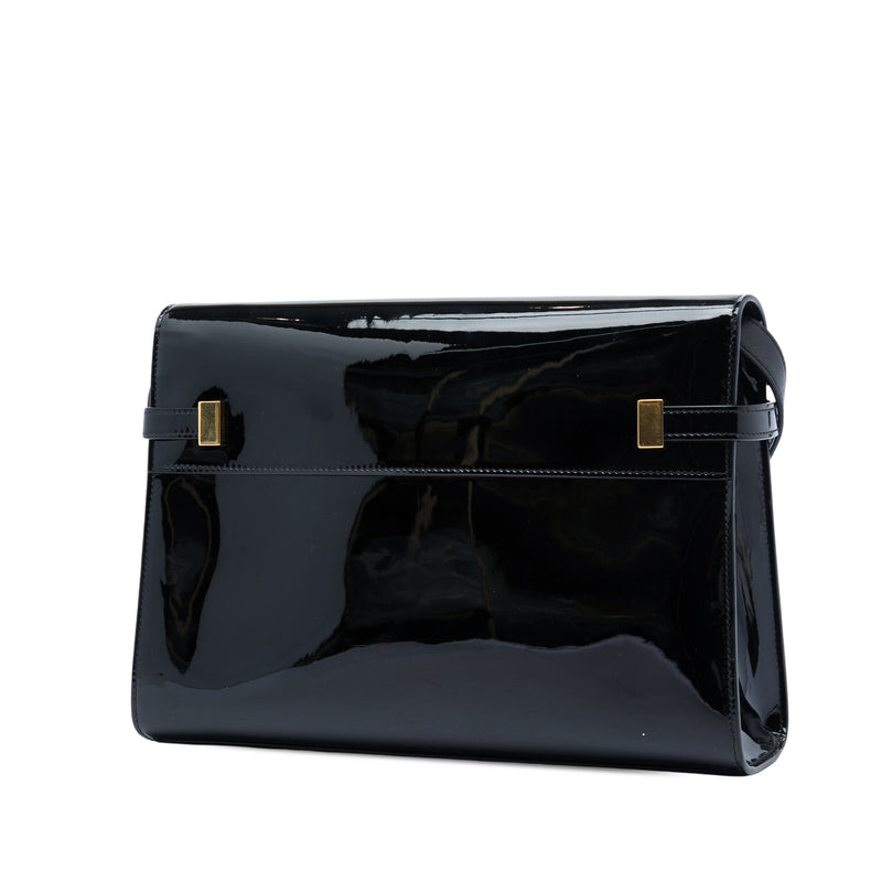 Medium Patent Manhattan Shoulder Bag - Image 2