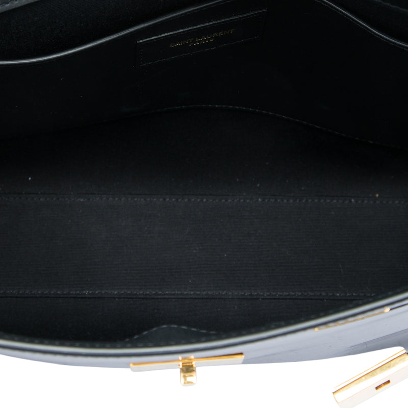 Medium Patent Manhattan Shoulder Bag - Image 4