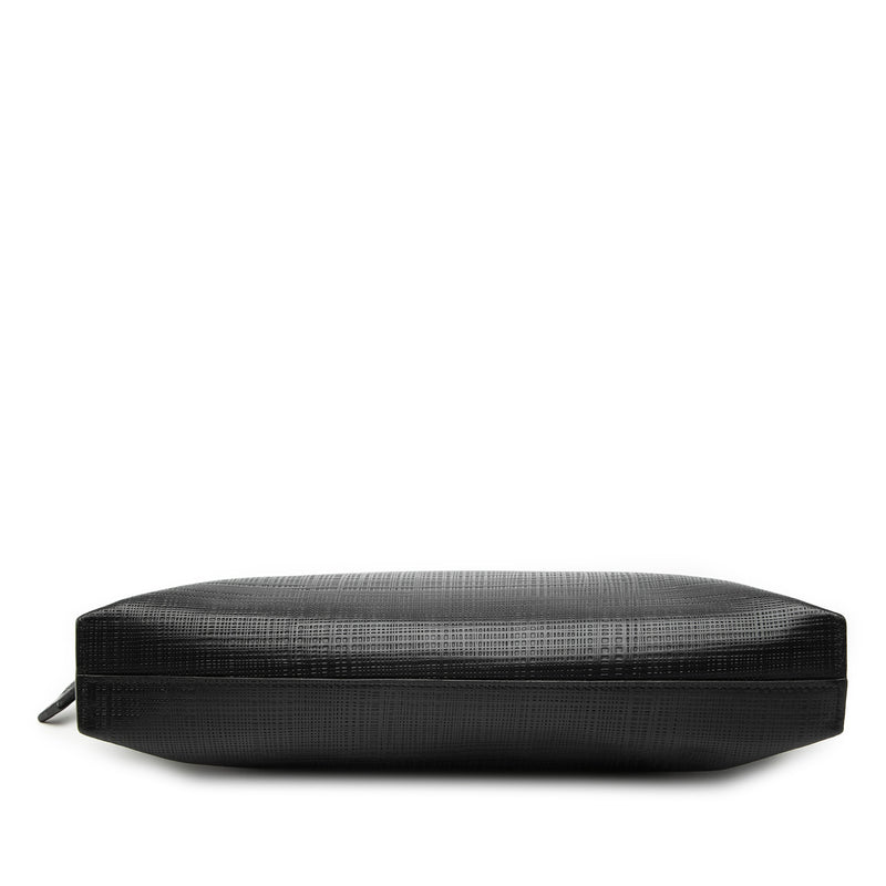 Leather Anagram T Clutch - Image 3