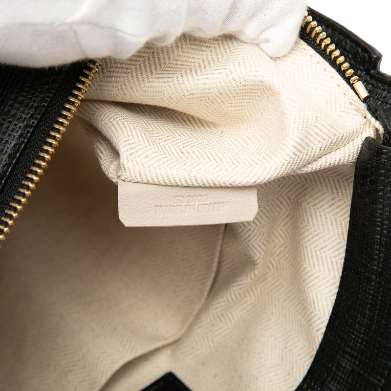 Leather Anagram T Clutch - Image 6