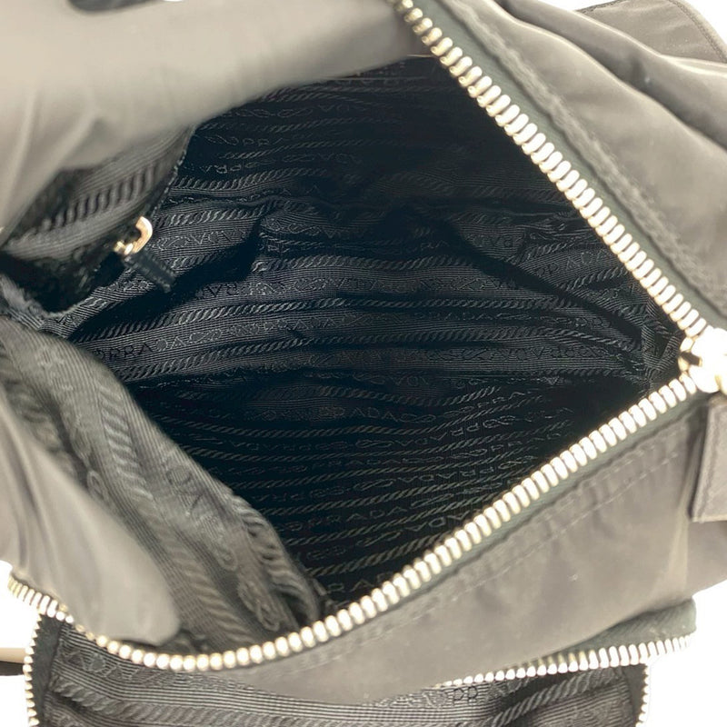 Saffiano Trimmed Tessuto Shoulder Bag - Image 3