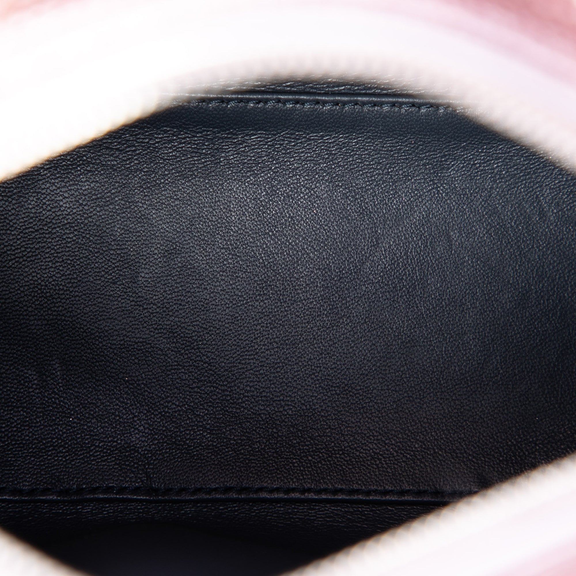 Medium Metallic Patent Microcannage Lady Dior - Image 4