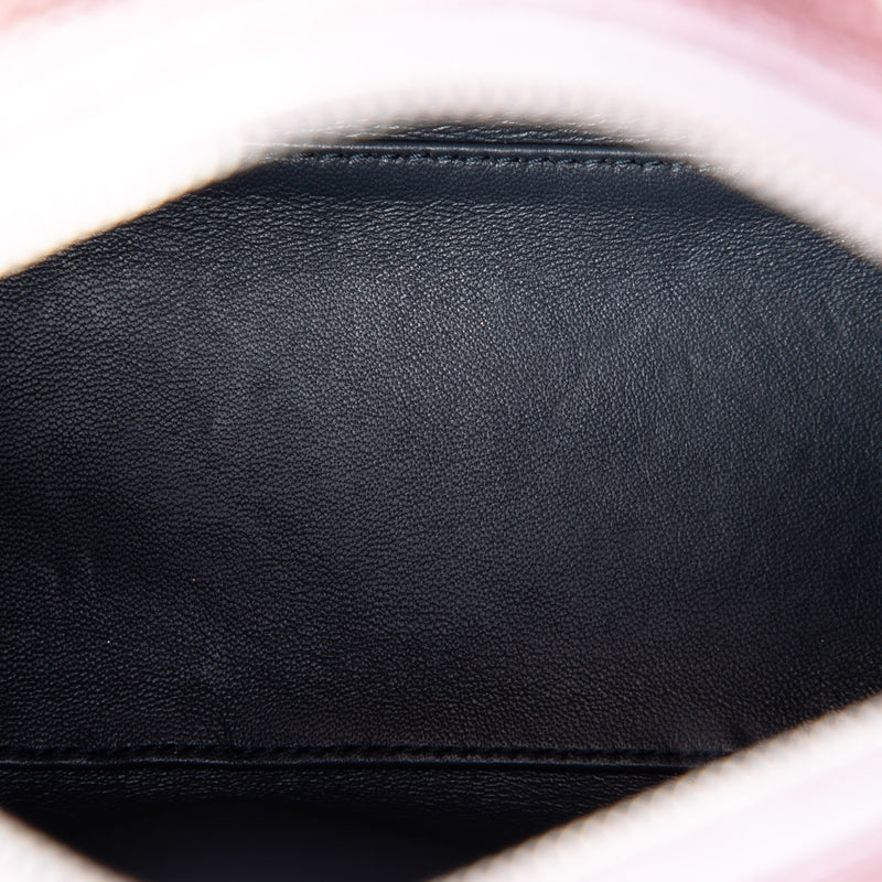 Medium Metallic Patent Microcannage Lady Dior - Image 4