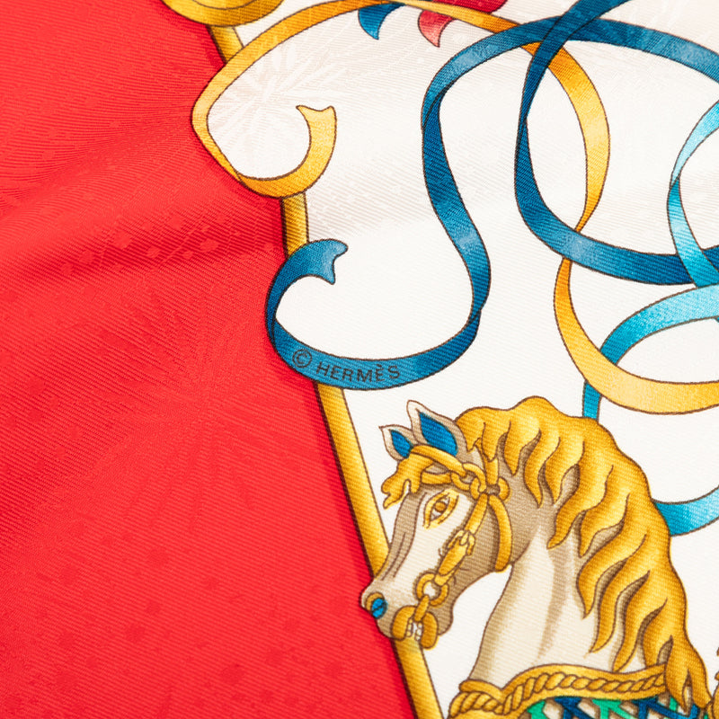 Luna Park Silk Scarf 90 - Image 5