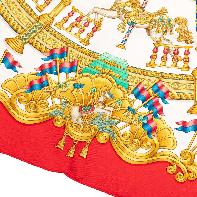Luna Park Silk Scarf 90 - Image 7
