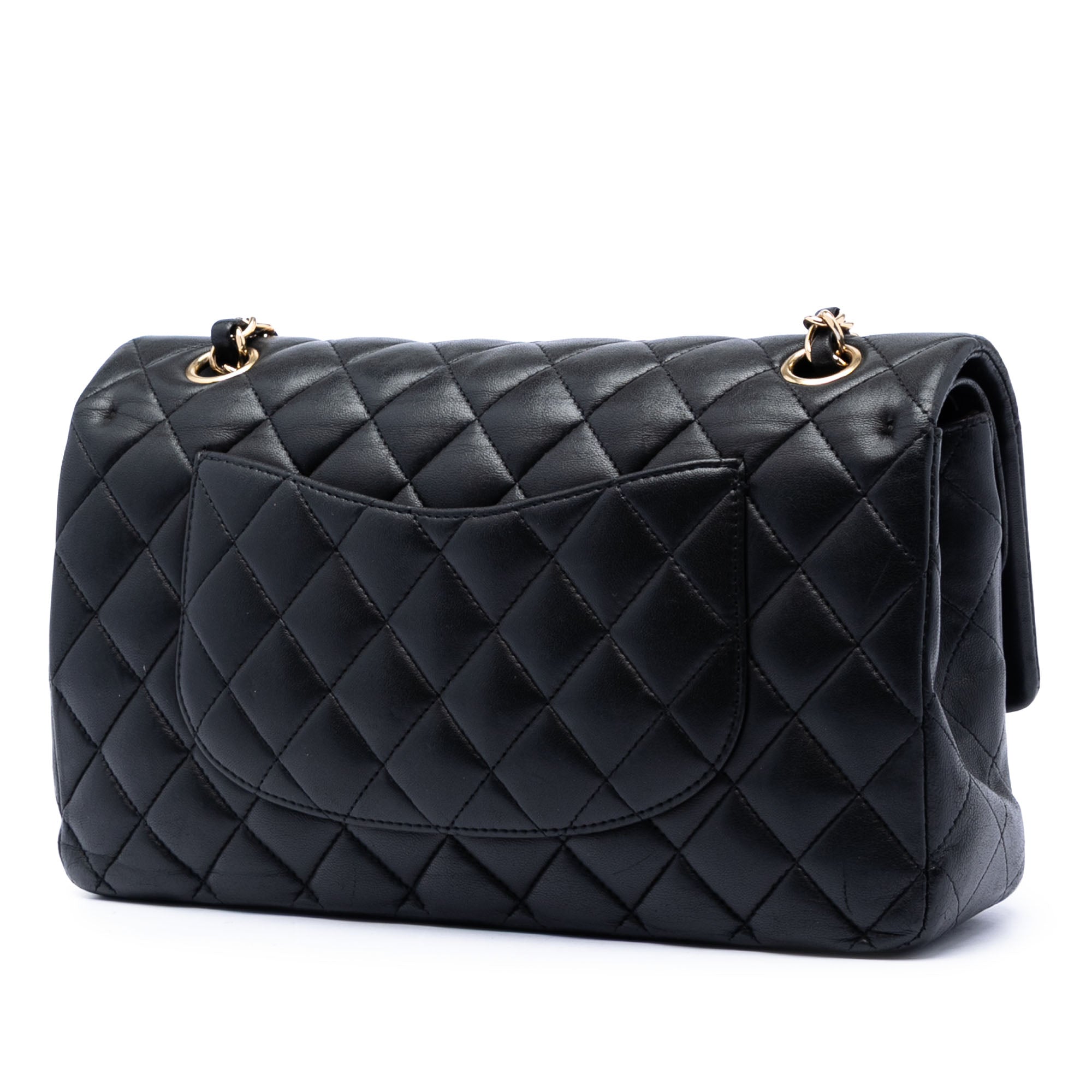 Medium Classic Lambskin Double Flap - Image 2