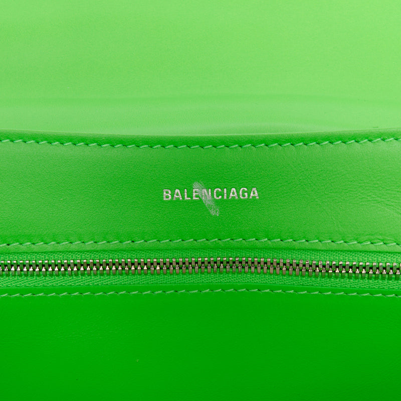 Embossed Leather BB Monogram Chain Flap - Image 6