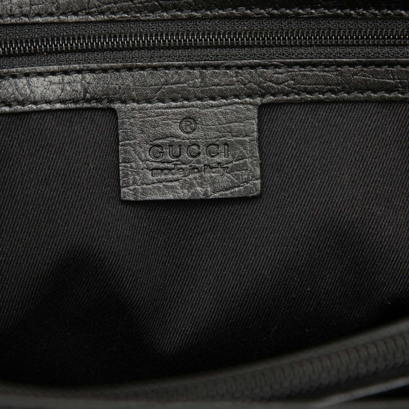 GG Canvas Bamboo Tote - Image 5