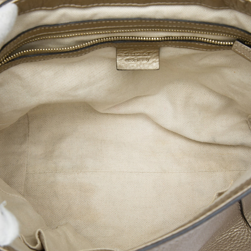 Calfskin Bella Flap Satchel - Image 4