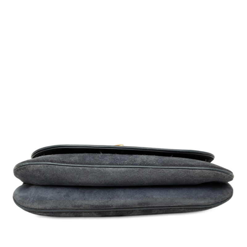 Medium Suede 1973 Chain Shoulder Bag - Image 3