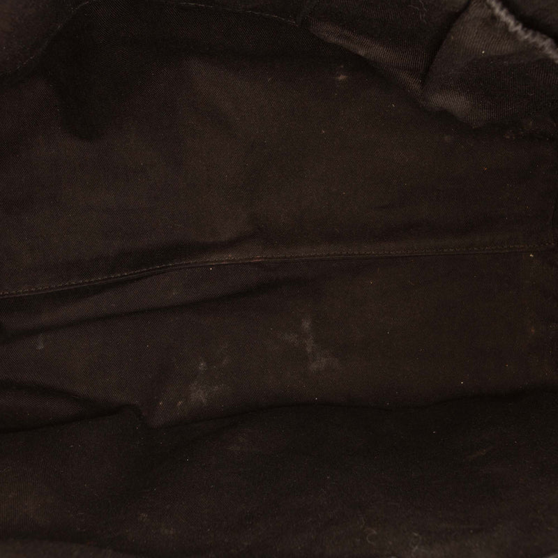Medium Croc Embossed Leather Antigona Satchel - Image 4