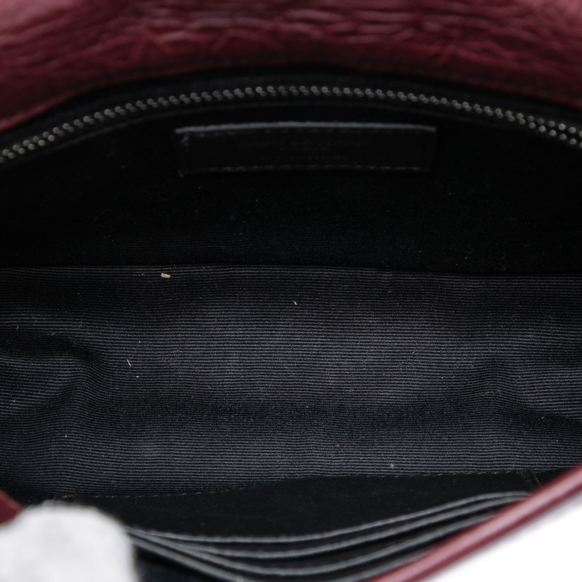 Crinkled Calfskin Niki Wallet on Chain - Image 4