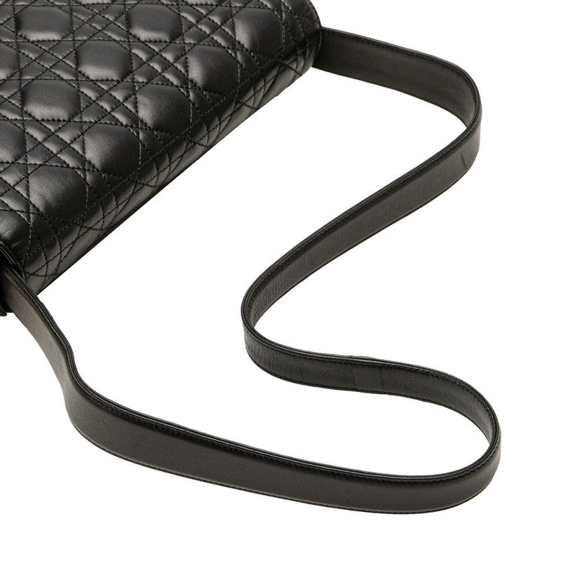 Lambskin Cannage Shoulder Bag - Image 11