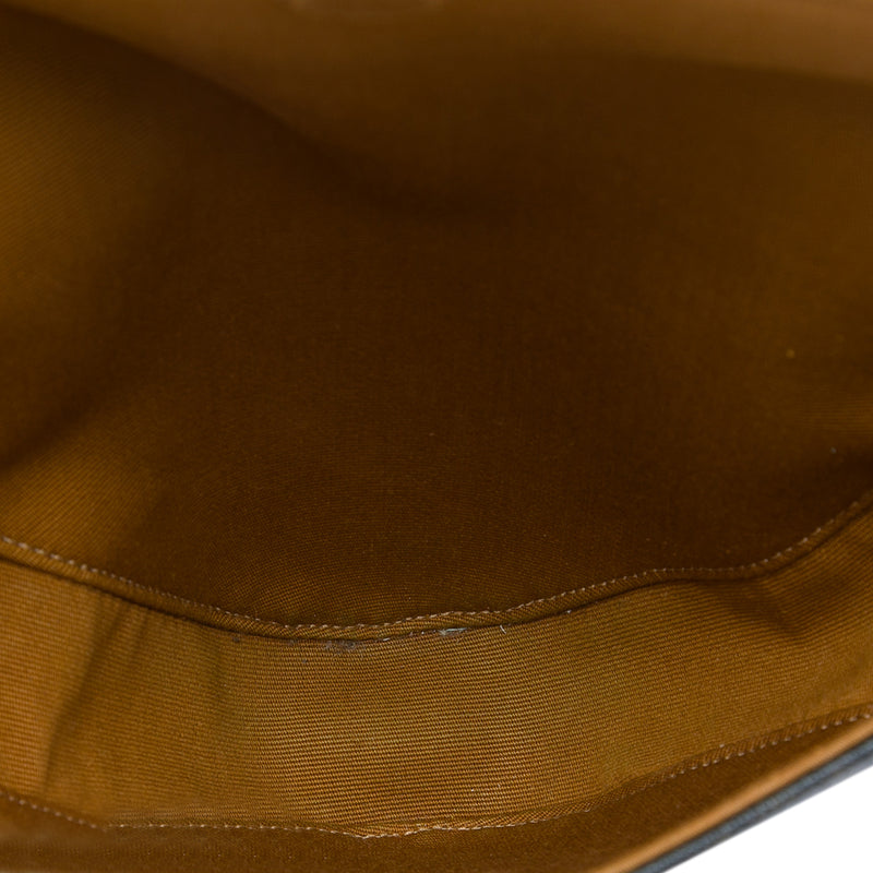 Triomphe Coated Canvas Logo Triangle Crossbody - Image 4