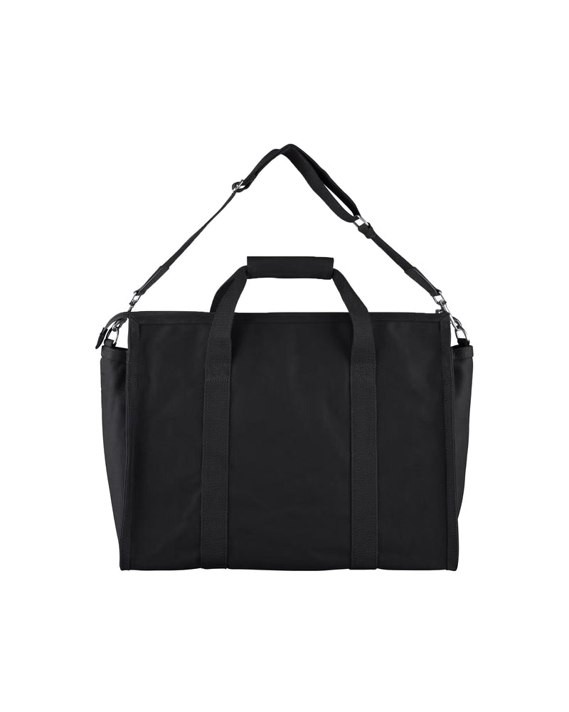 A.p.c. Cotton Canvas Crossbody Bag — Black