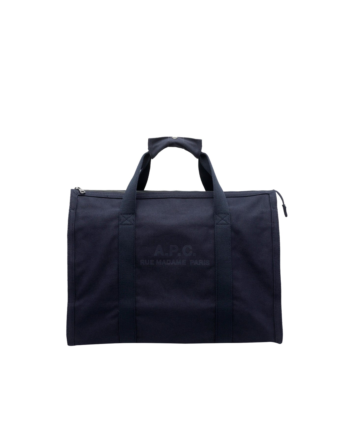A.p.c. Cotton-Blend Canvas Tote Bag — Navy