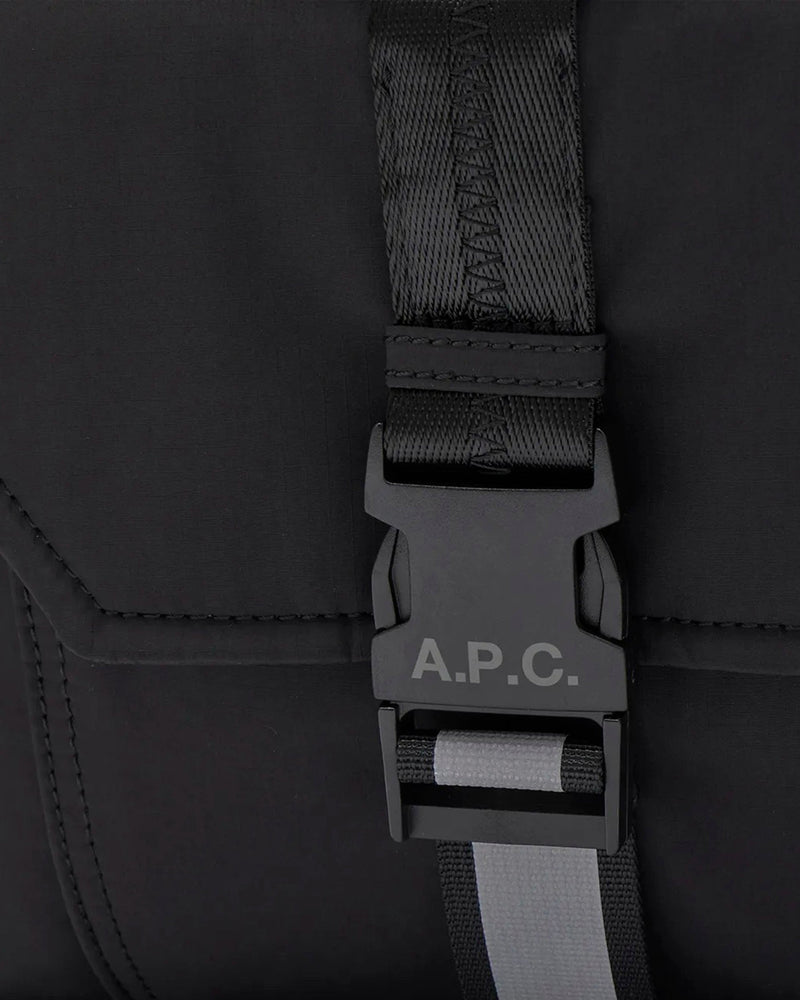 A.p.c. Trek 2.0 Backpack — Black Nylon