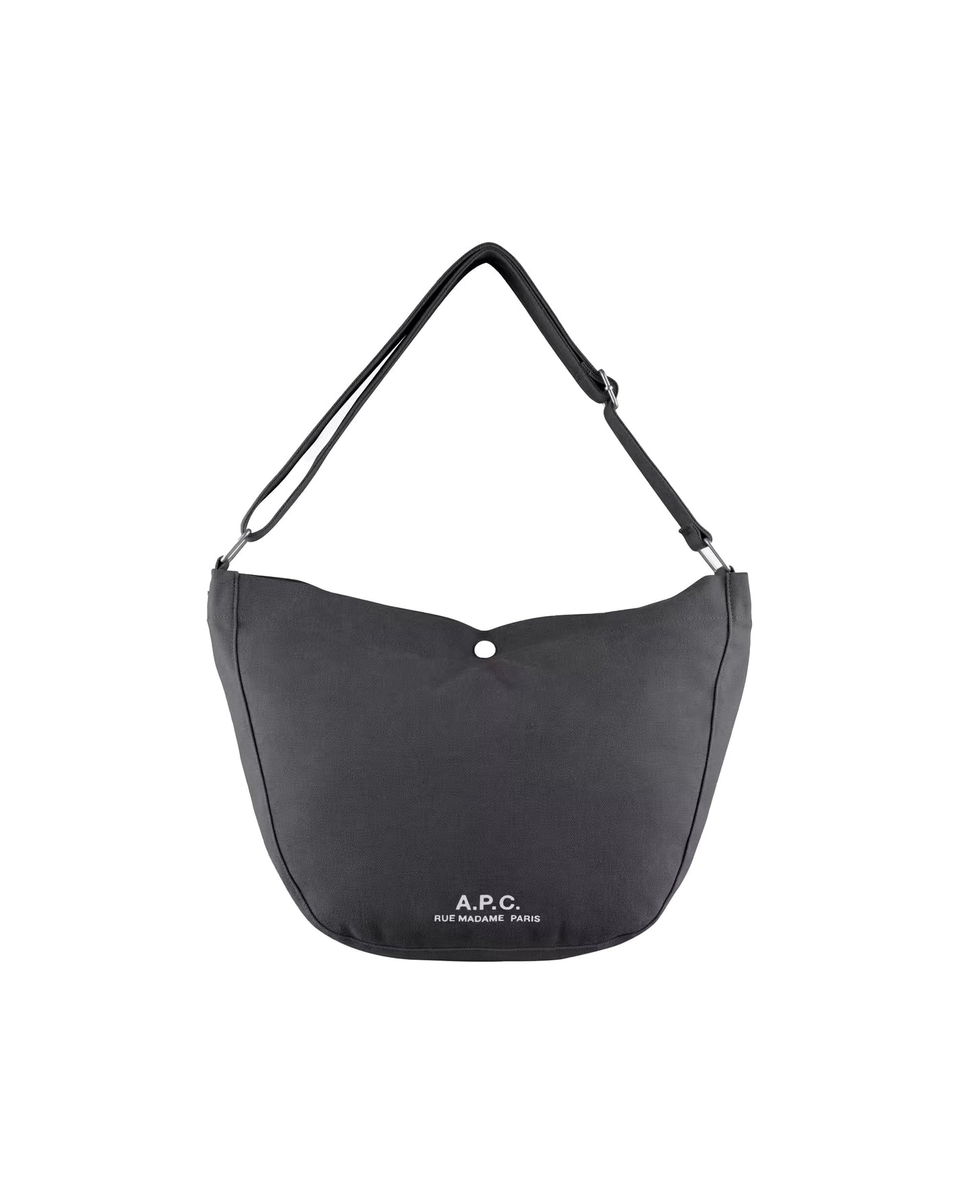 A.p.c. Journal Shoulder Bag — Black Polyester