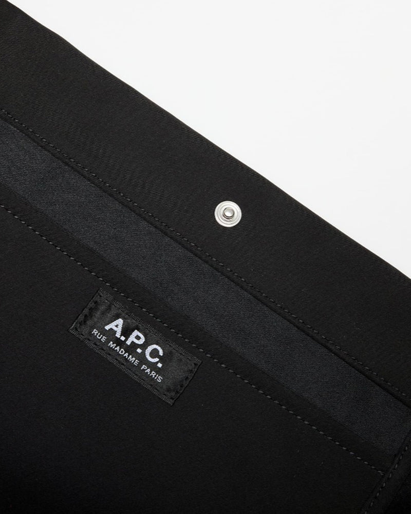 A.p.c. Shoulder Bag — Black Polyester