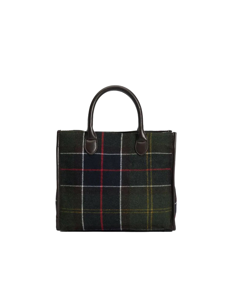 Barbour Barrhill Tote Bag — Navy Polyester