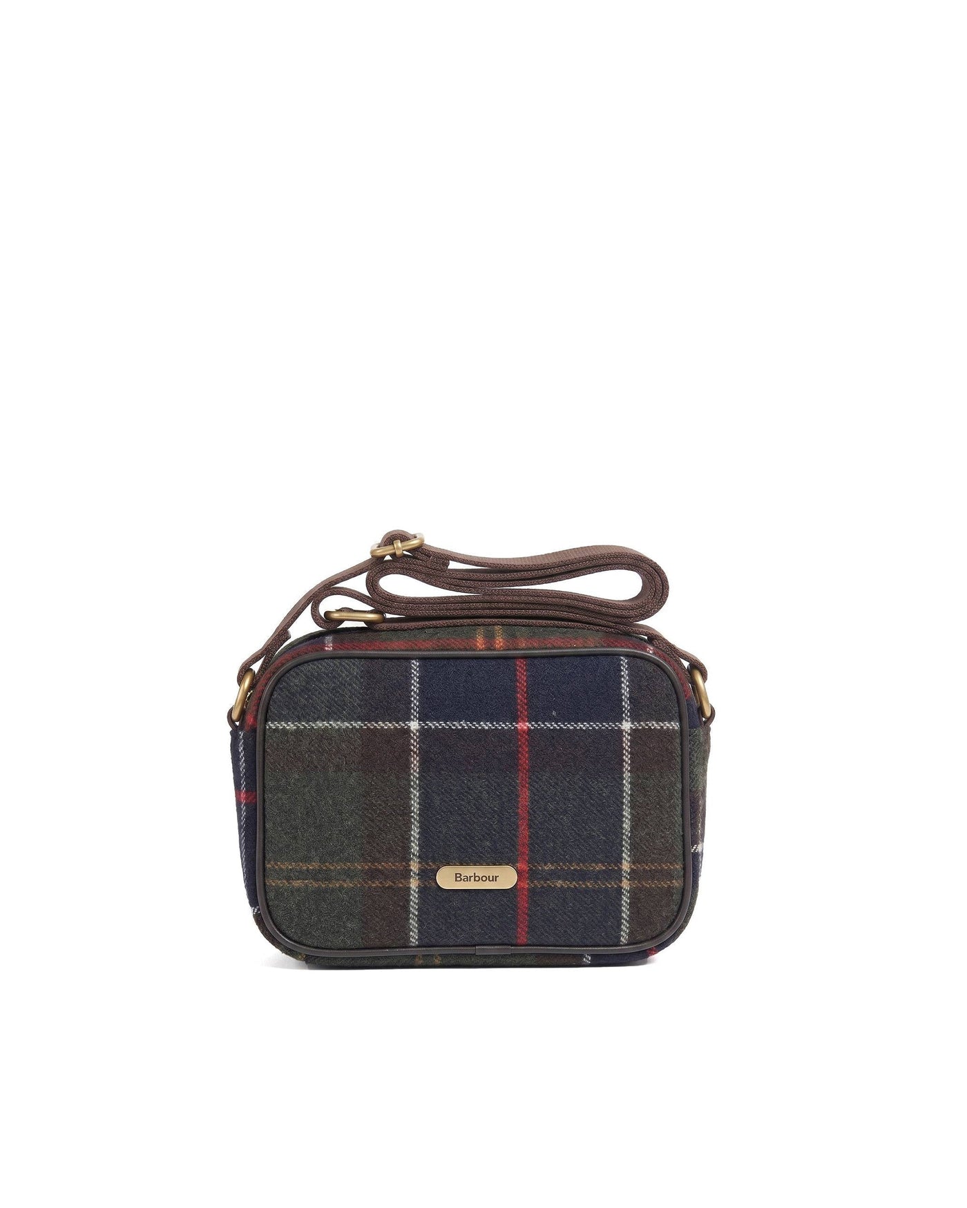 Barbour Contin Mini Crossbody Bag — Navy Polyester